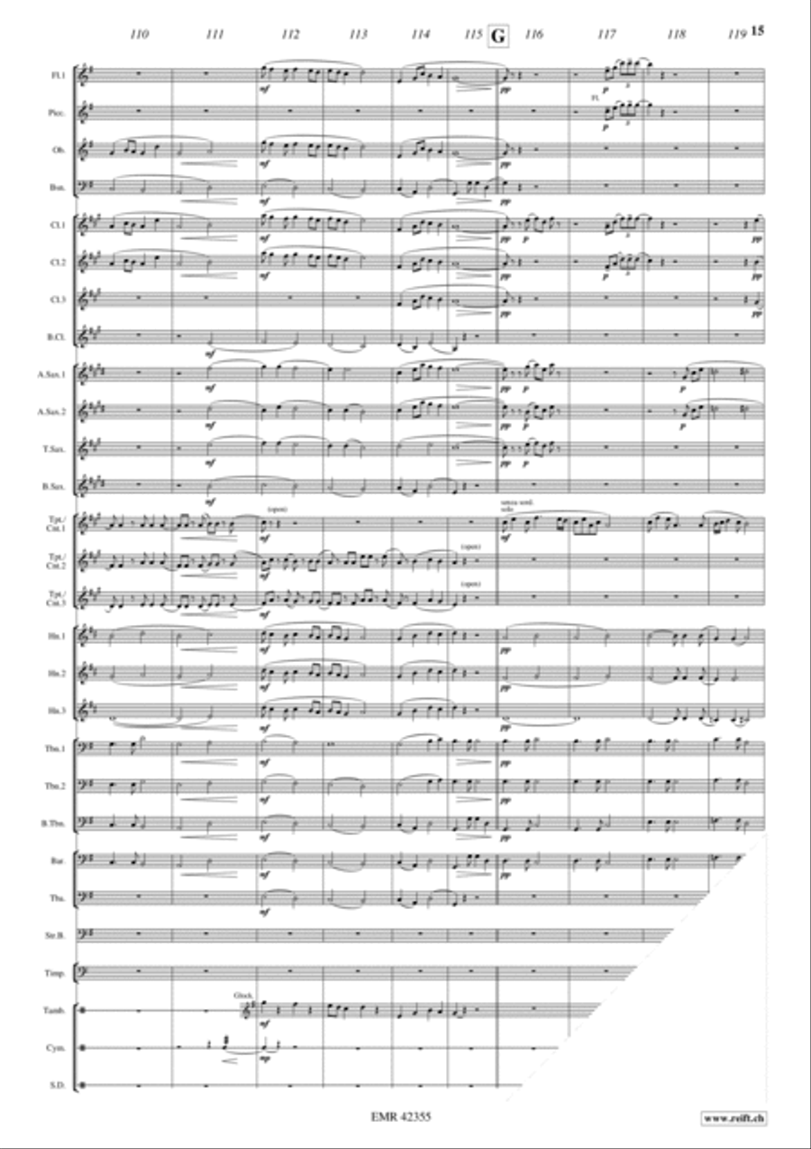 Jingle All The Way Concert Band scores gallery preview page 8
