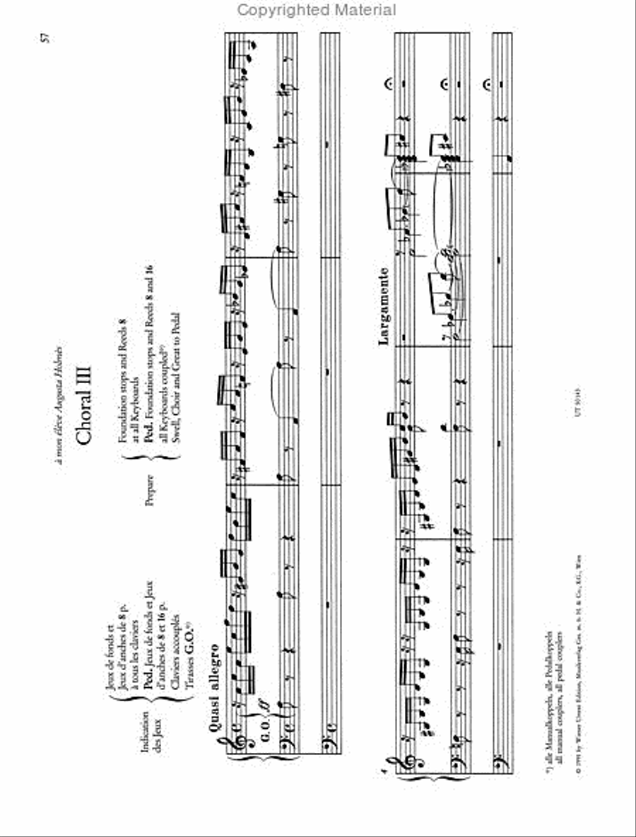 Complete Works for Organ, Vol. 4 Chamber Music scores gallery preview page 4