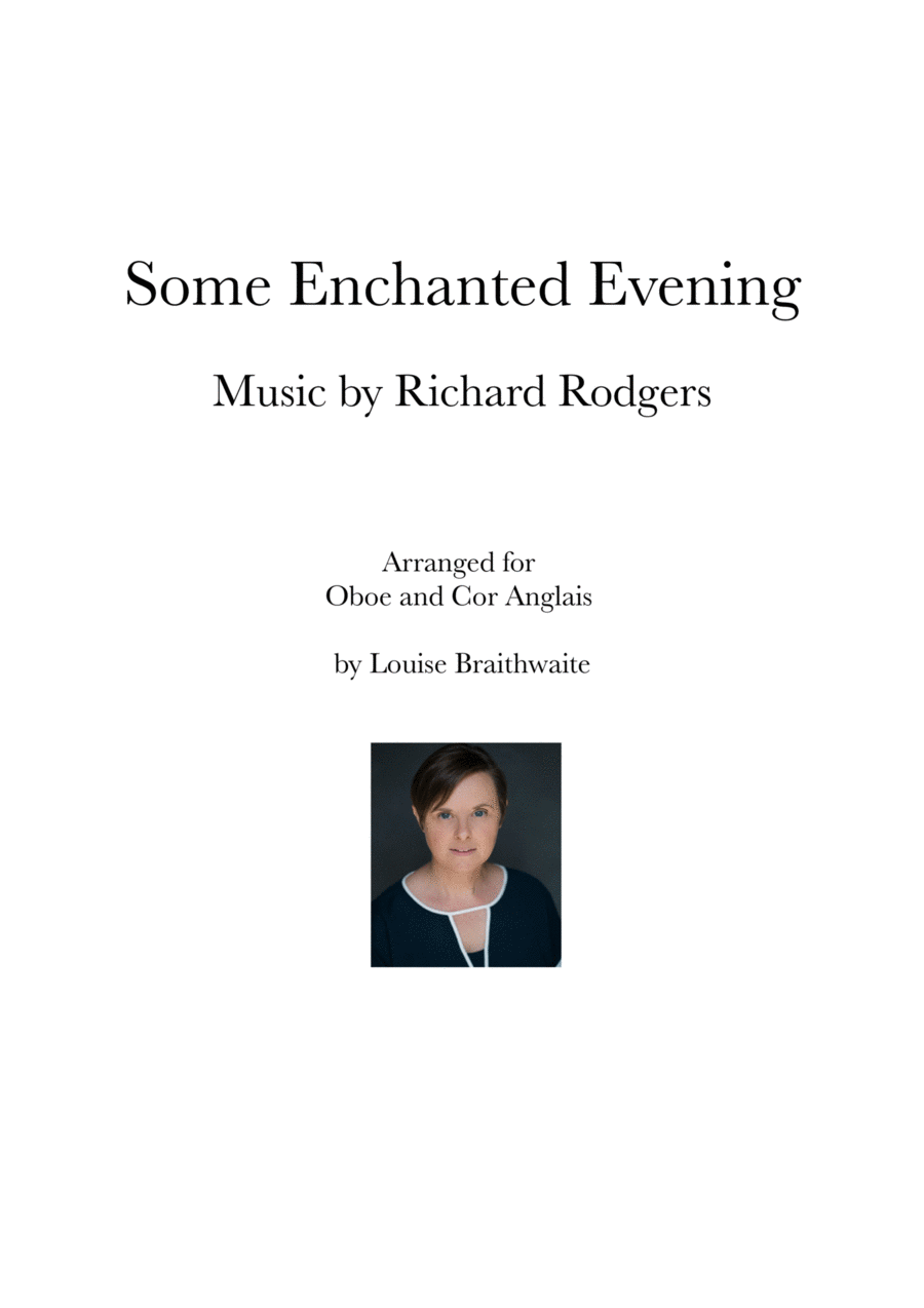 Some Enchanted Evening Woodwind Ensemble scores gallery preview page 1