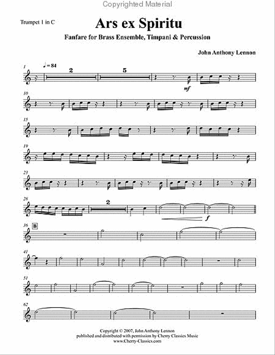 Ars ex Spiritu Ars ex Spiritu Horn scores gallery preview page 6