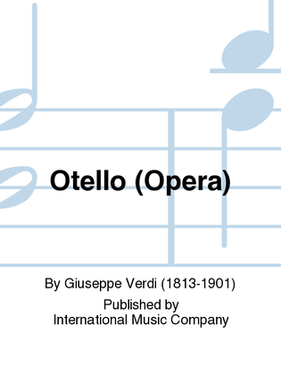 Otello. Opera. Italian With English By