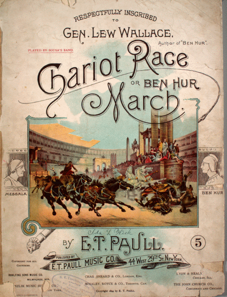 Chariot Race, or, Ben Hur March
