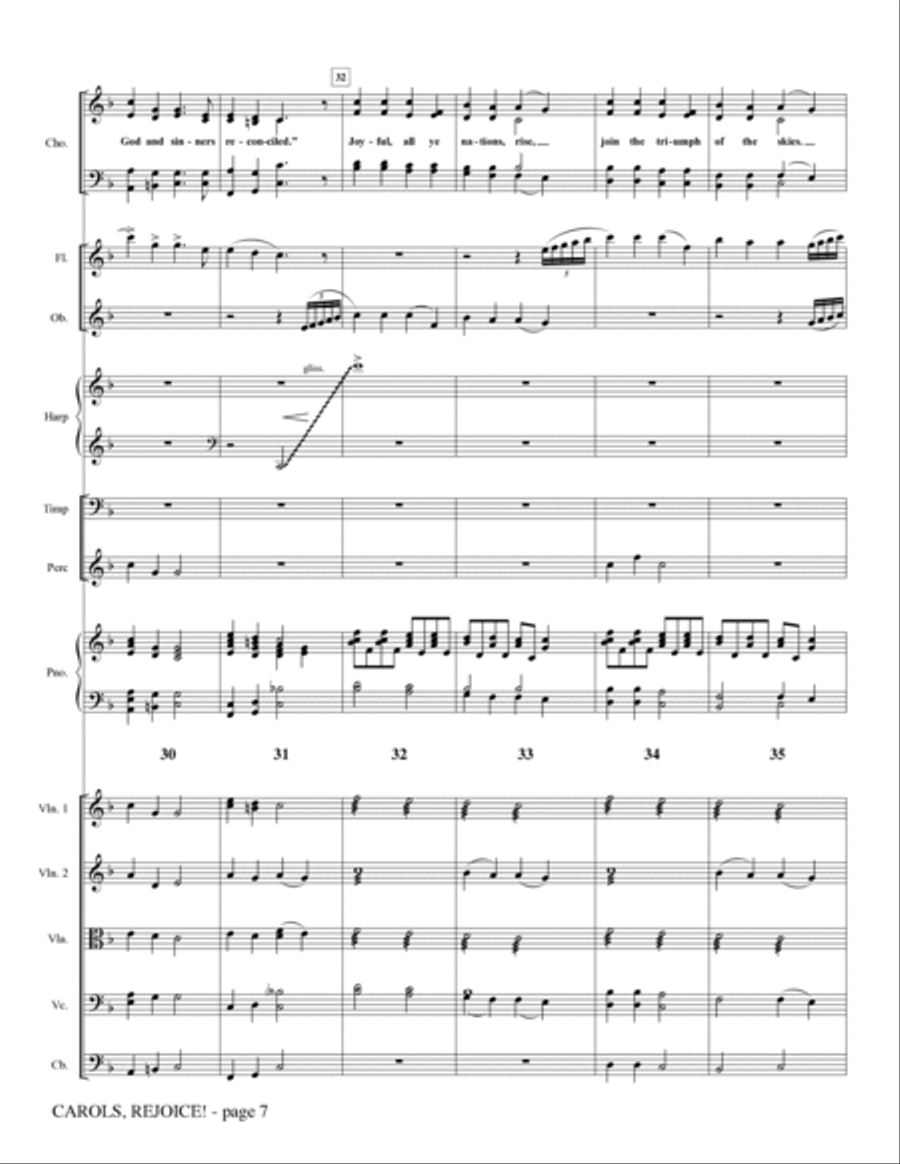 Carols, Rejoice! (Medley) - Full Score Choir scores gallery preview page 6