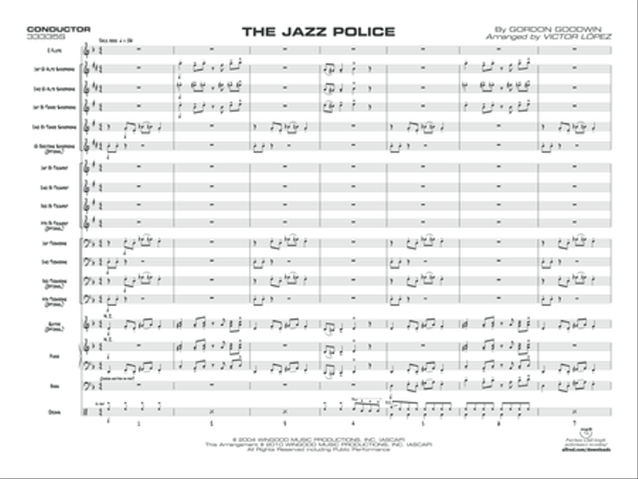 The Jazz Police The Jazz Police Jazz Ensemble scores gallery preview page 23