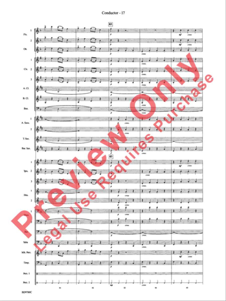 Holiday Cheers Holiday Cheers Concert Band scores gallery preview page 19