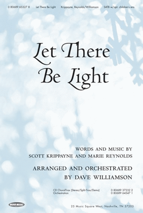 Book cover for Let There Be Light - CD ChoralTrax