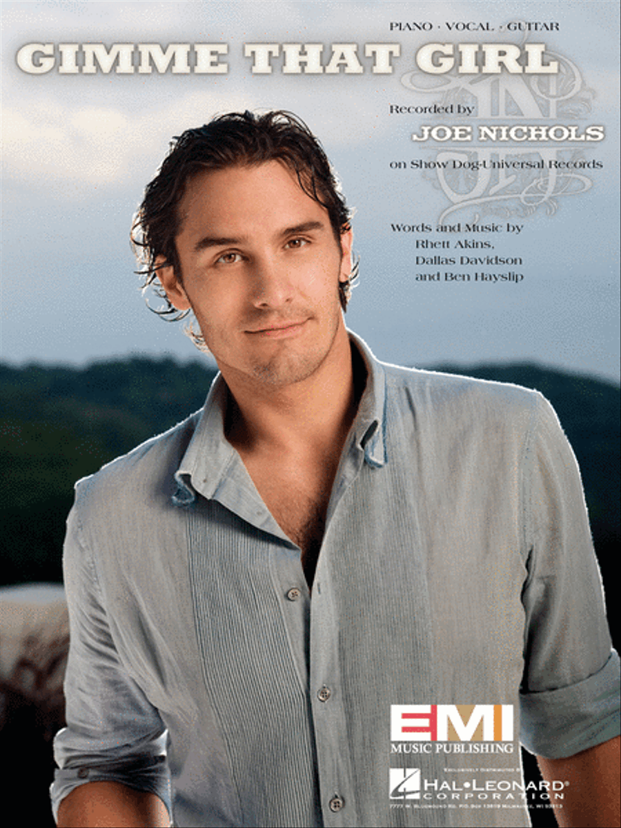 Gimme That Girl Piano, Vocal, Guitar scores gallery preview page 1