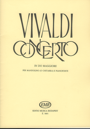 Book cover for Concerto in do maggiore