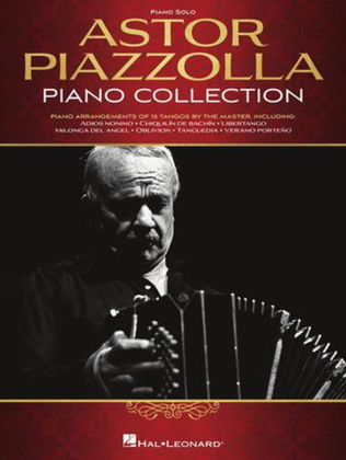Book cover for Astor Piazzolla Piano Collection