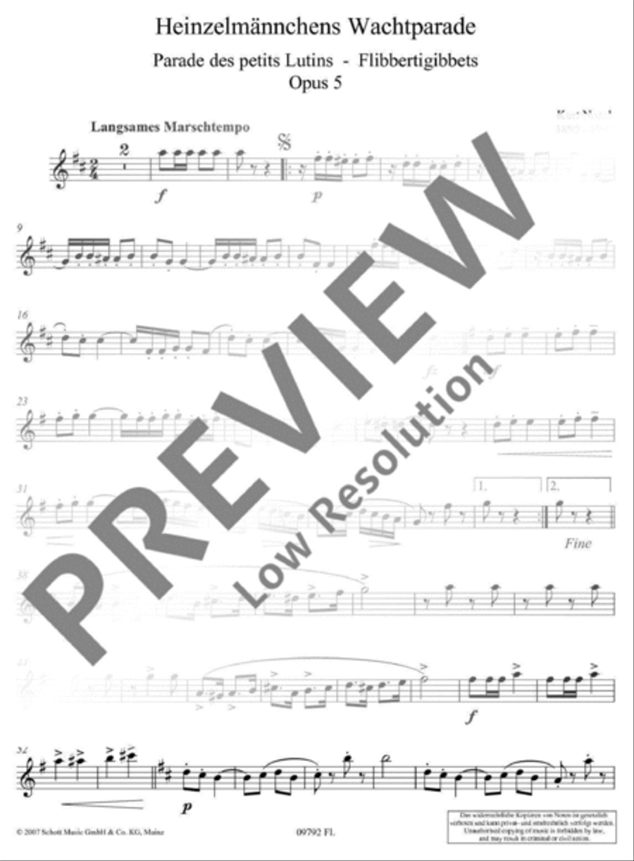 Flibbertigibbets Flibbertigibbets Flute Solo scores gallery preview page 11