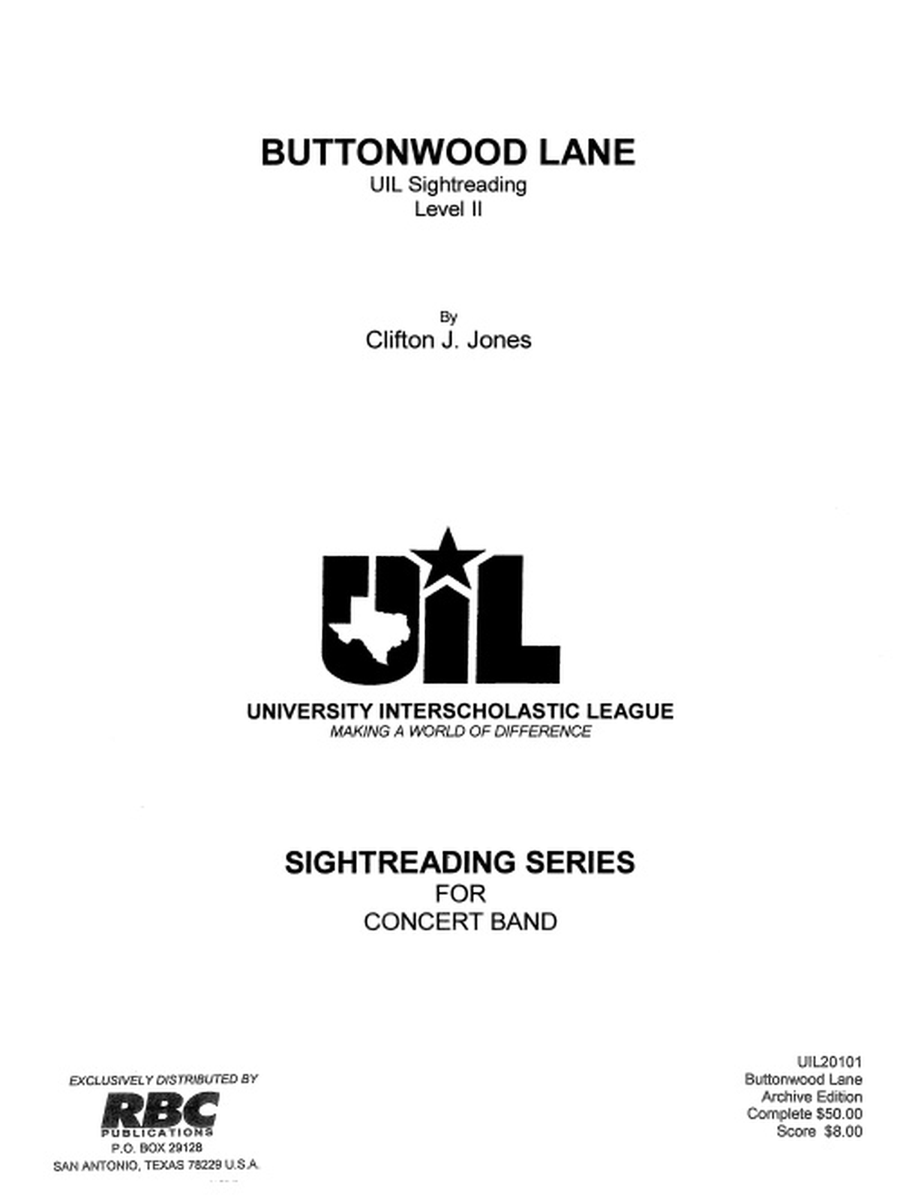 Buttonwood Lane