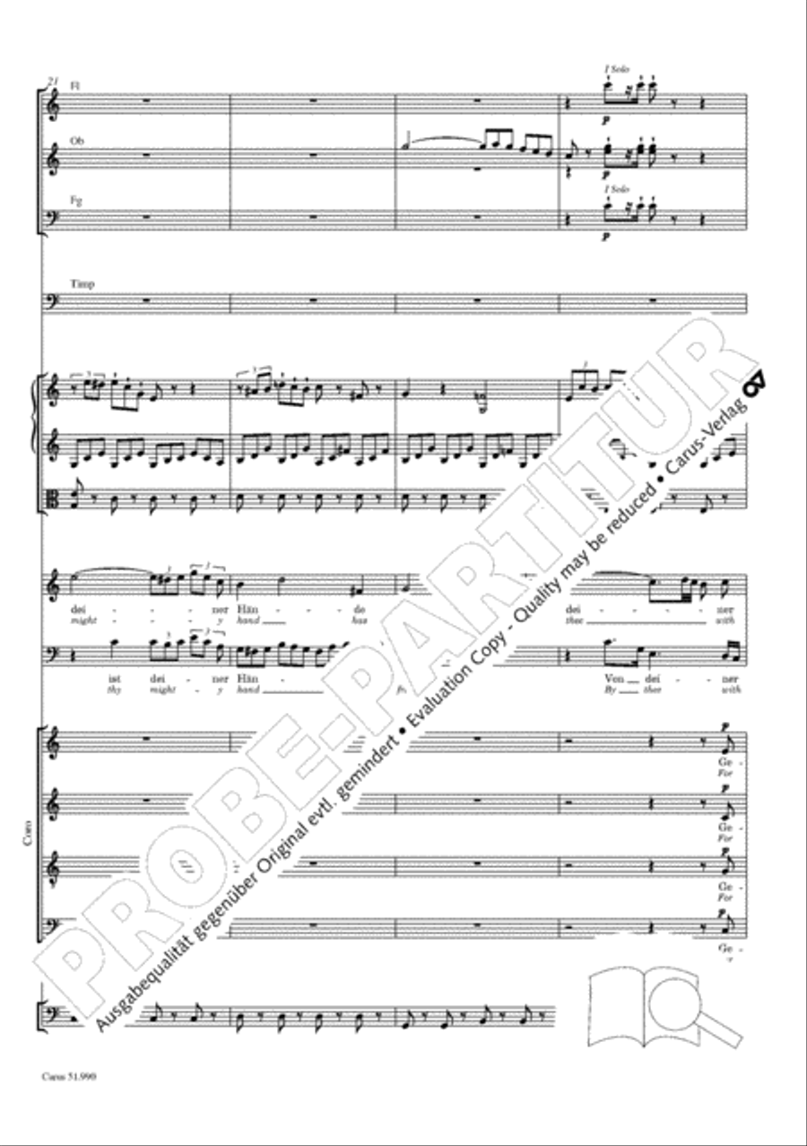 The Creation (Die Schopfung) 4-Part scores gallery preview page 259