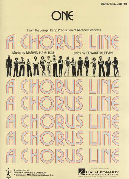 One (From 'A Chorus Line')