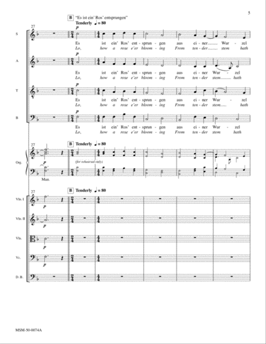 Mary the Dawn Choir scores gallery preview page 6