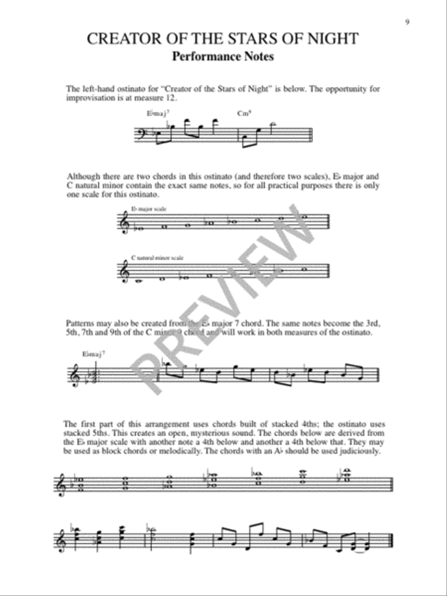 Six Advent Christmas Carols Christmas scores gallery preview page 11