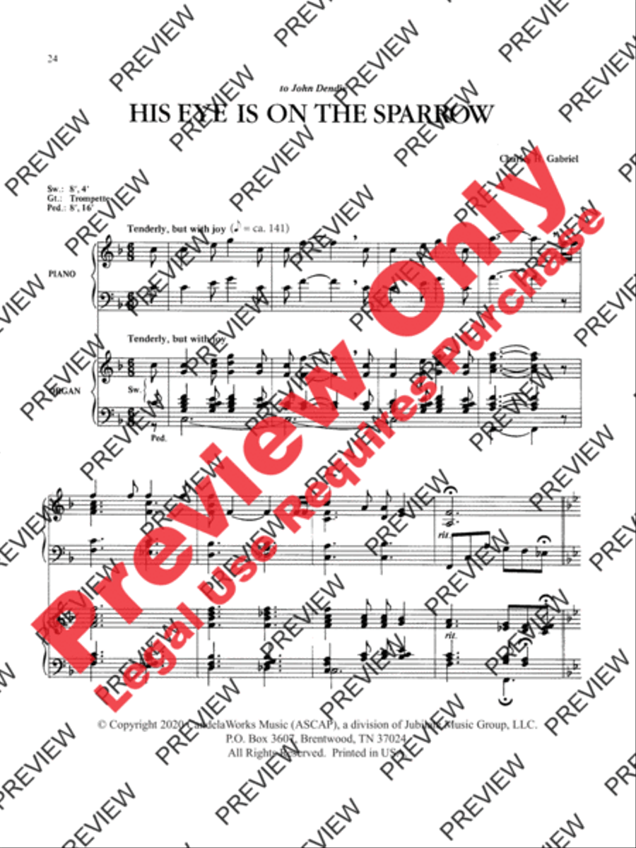 Peaceful Meditations Peaceful Meditations Organ scores gallery preview page 13