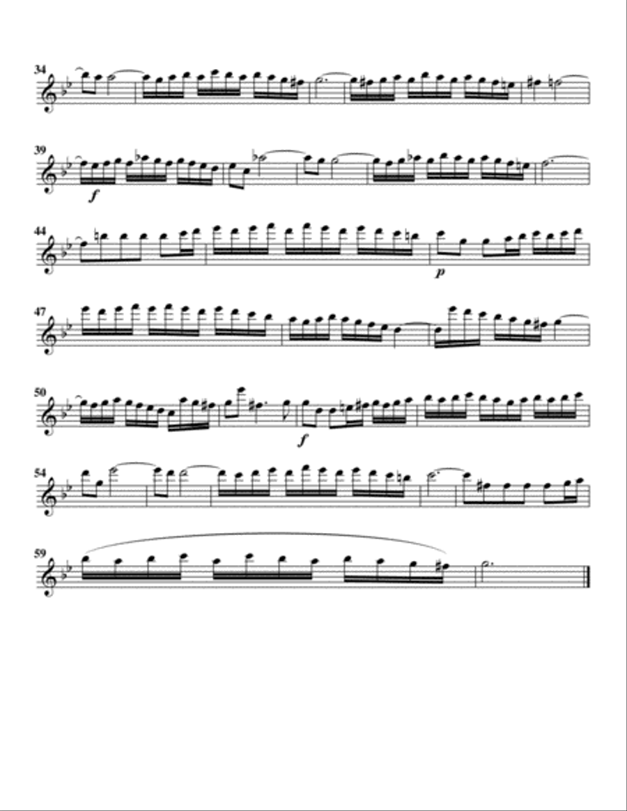 Choral: Der du bist dem Vater gleich from cantata BWV 36 (Arrangement for 4 recorders) Recorder scores gallery preview page 6