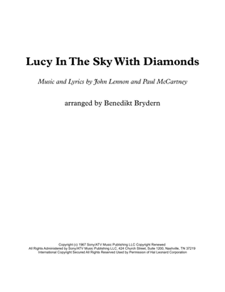 Book cover for Lucy In The Sky With Diamonds