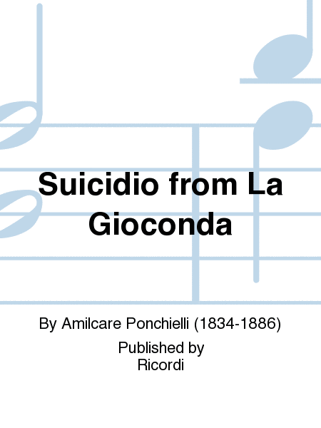 Suicidio from La Gioconda