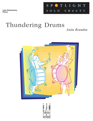Book cover for Thundering Drums
