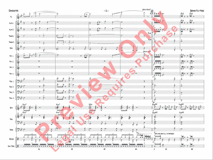 Gonna Fly Now Gonna Fly Now Jazz Ensemble scores gallery preview page 14