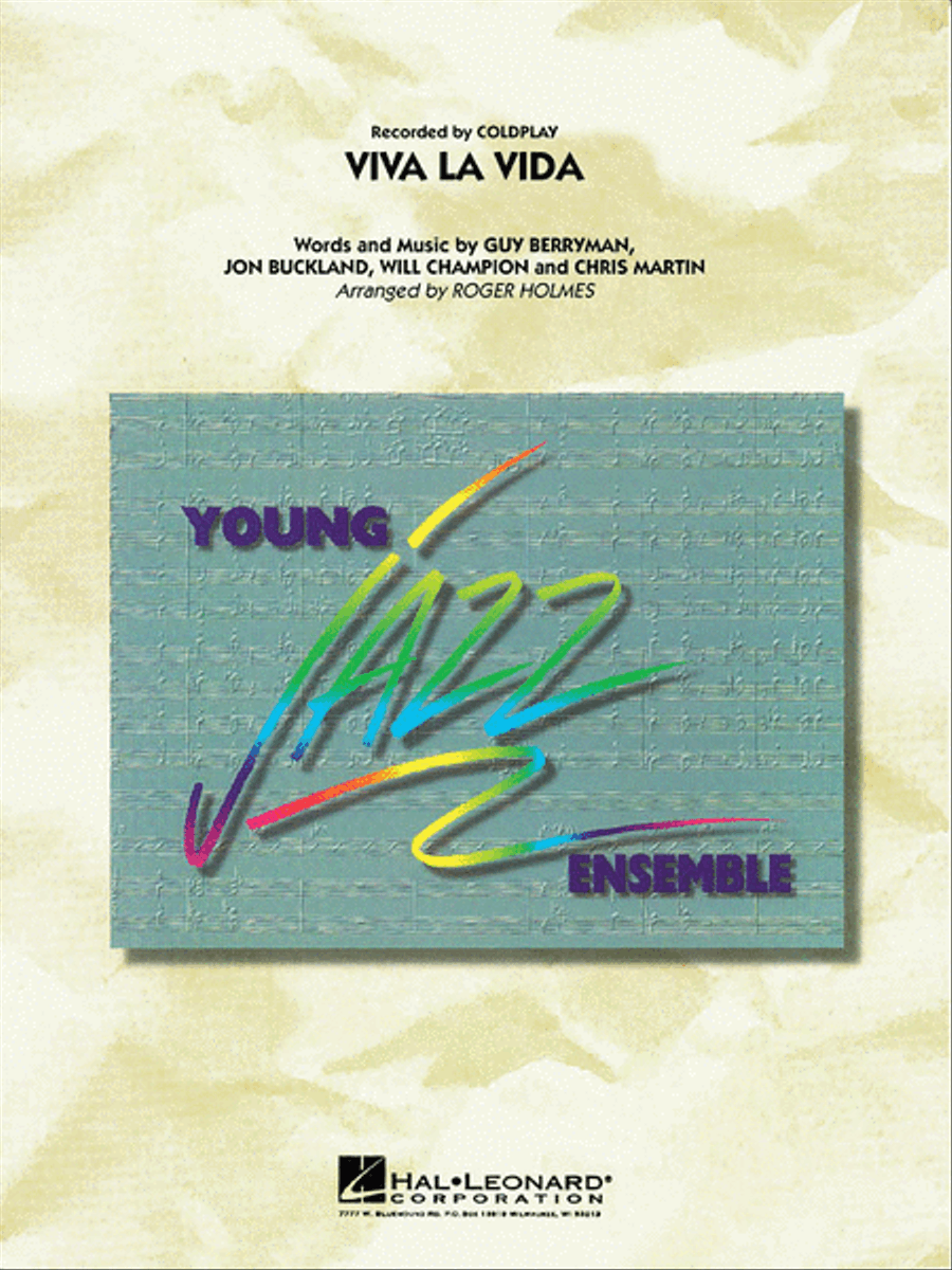 Viva La Vida Jazz Ensemble scores gallery preview page 1