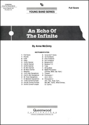 Book cover for An Echo/Infinite - Score