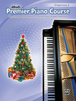 Book cover for Premier Piano Course Christmas, Book 3
