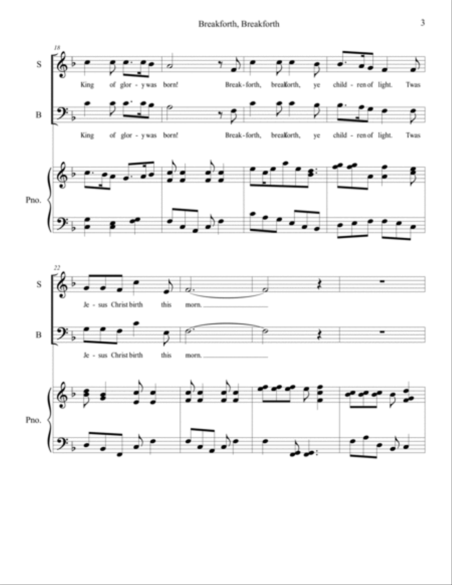 Breakforth Breakfoth 4-Part scores gallery preview page 3