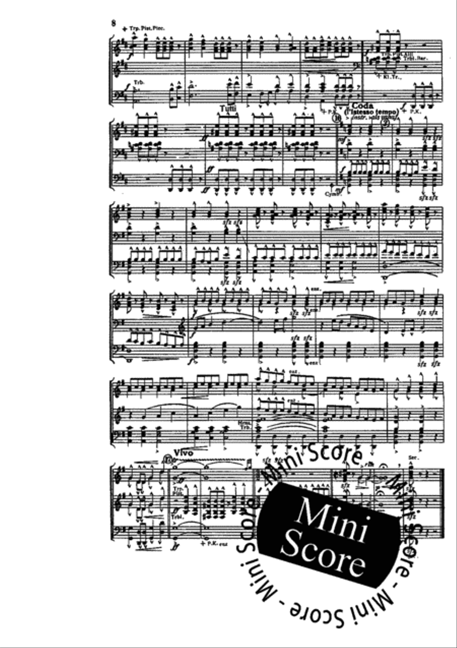 Folkloristische Paraphrase Concert Band scores gallery preview page 10
