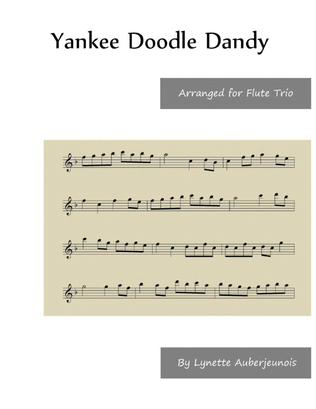 Book cover for Yankee Doodle Dandy - Flute Trio