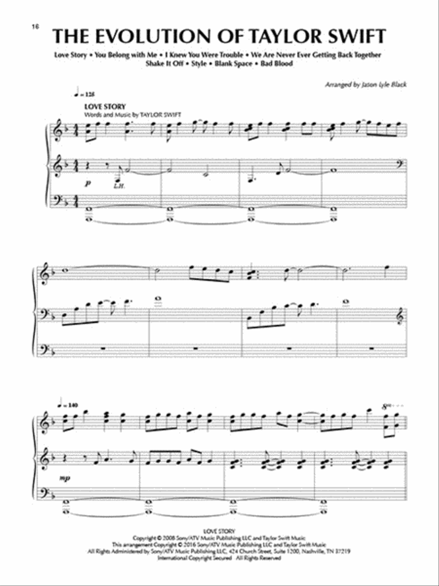 Distinctive Piano Solos Piano Solo scores gallery preview page 4