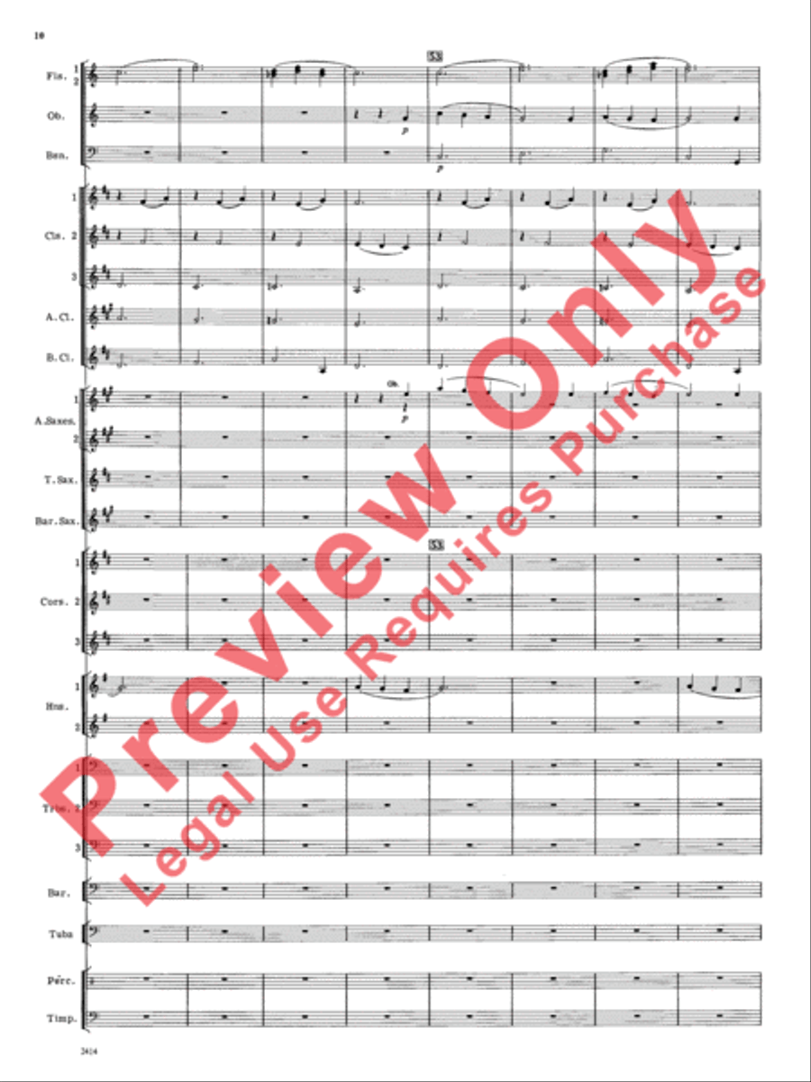 Festivity Festivity Concert Band scores gallery preview page 11