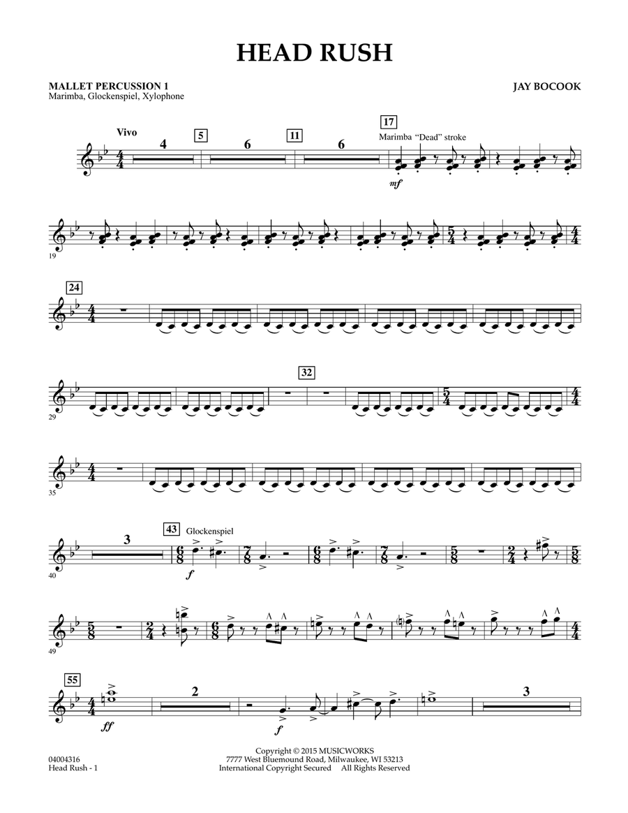 Head Rush - Mallet Percussion 1