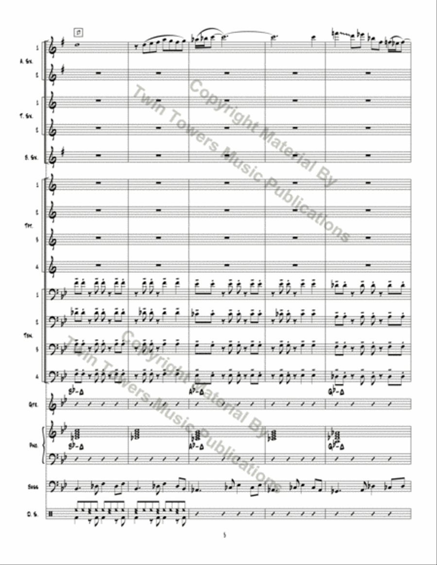 Espionage 2.0 Espionage 2.0 Jazz Ensemble scores gallery preview page 6