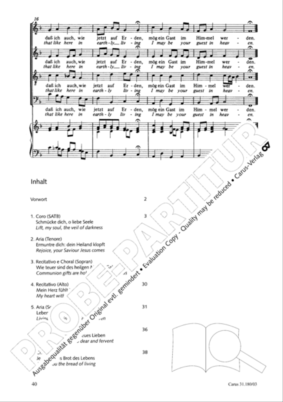Lift, my soul, the veil of darkness 4-Part scores gallery preview page 41