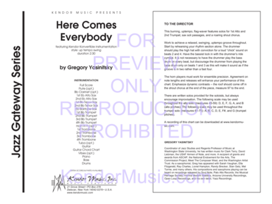 Eruza Big Band scores gallery preview page 2