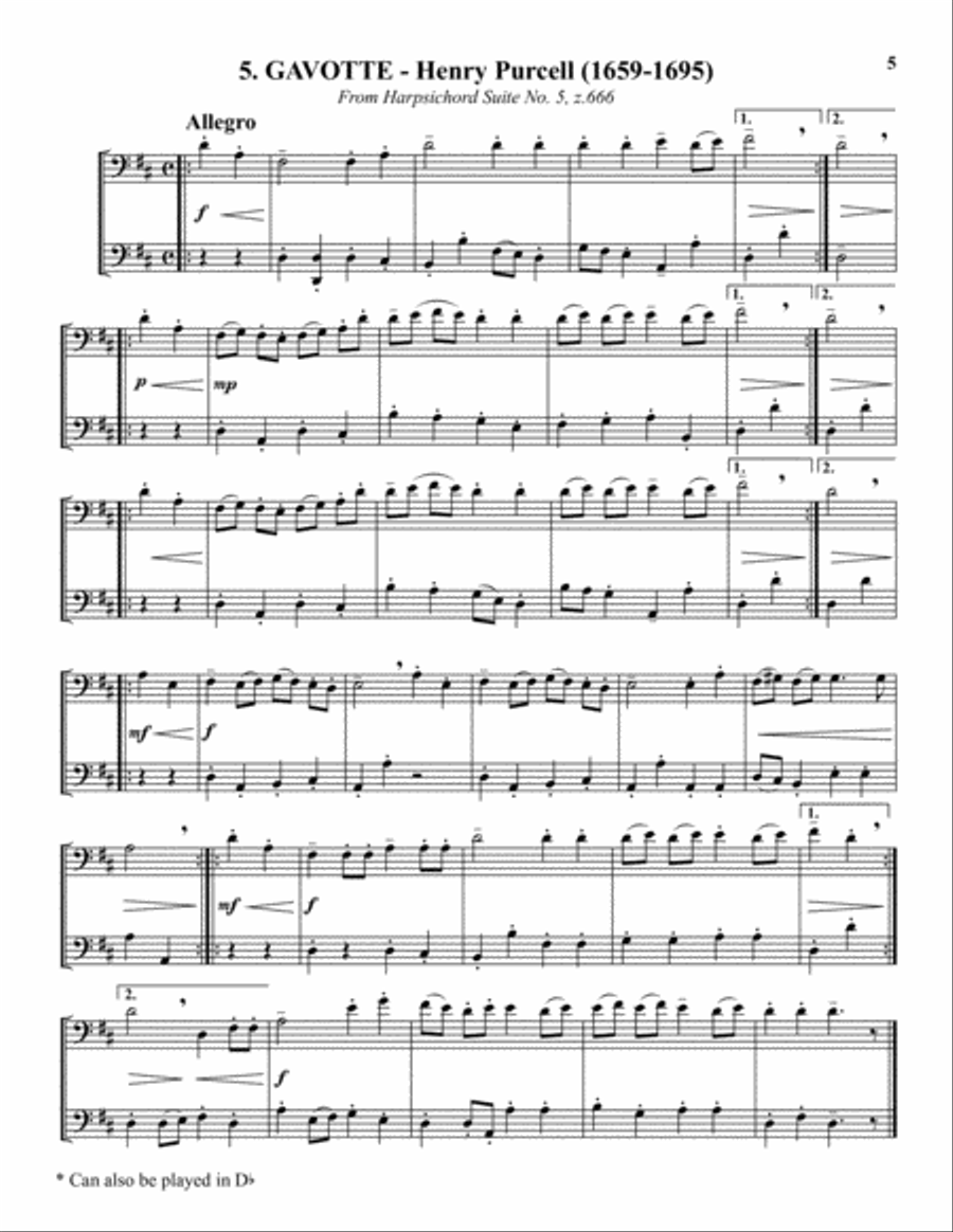 20 Trombone Duets Trombone Duet scores gallery preview page 5