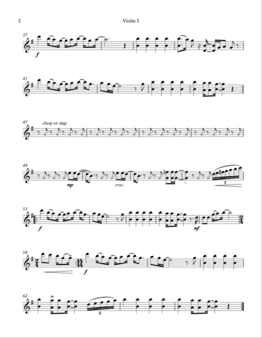 I Want You Back String Quartet scores gallery preview page 2