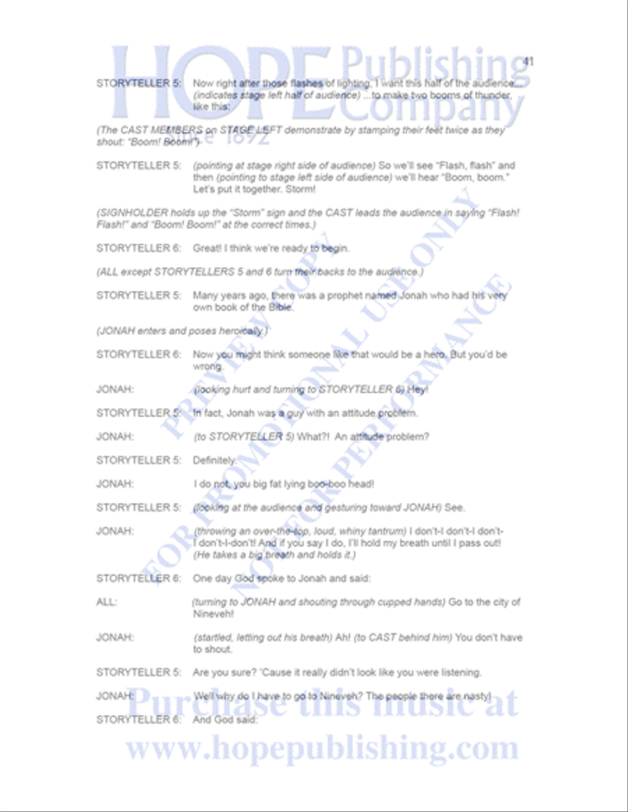 Sailor's Bible Sailor's Bible Children's Choir scores gallery preview page 42