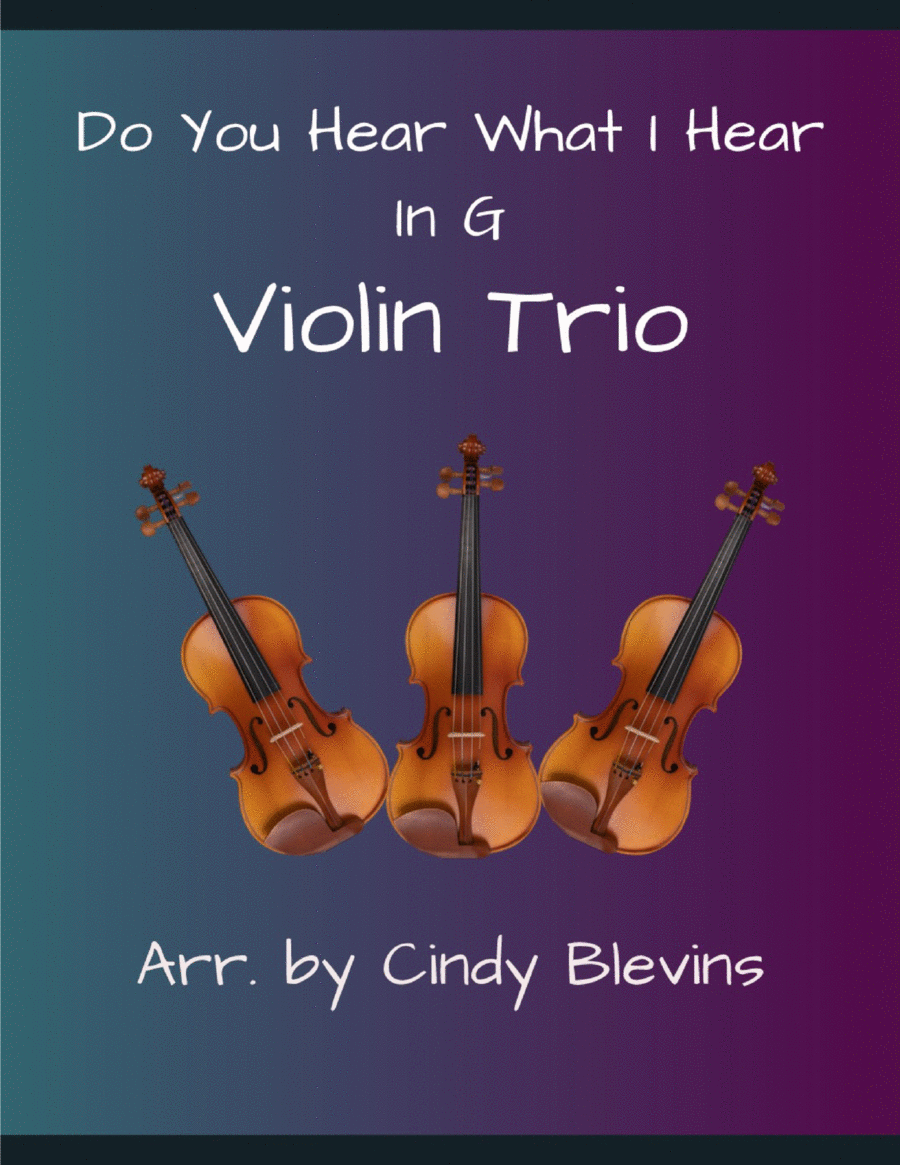 Do You Hear What I Hear String Trio scores gallery preview page 1