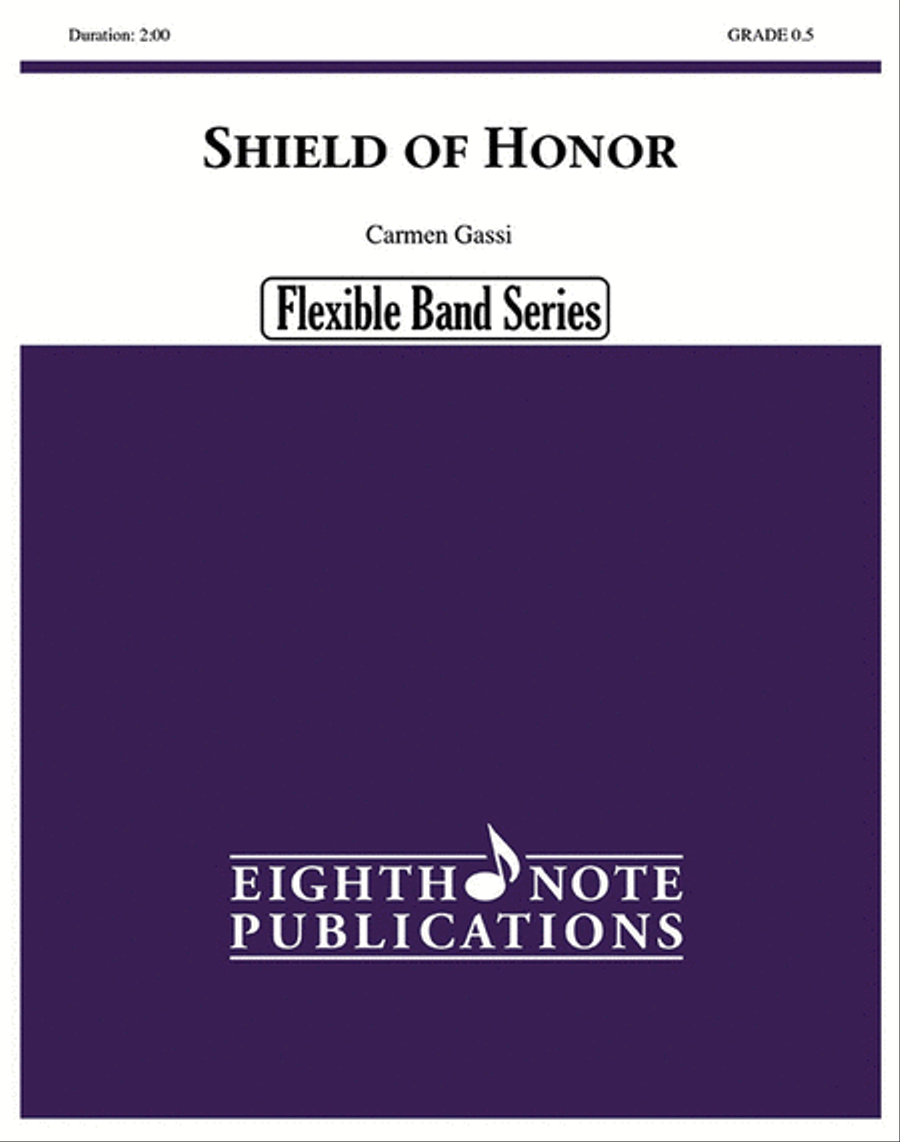 Shield of Honor Concert Band scores gallery preview page 1