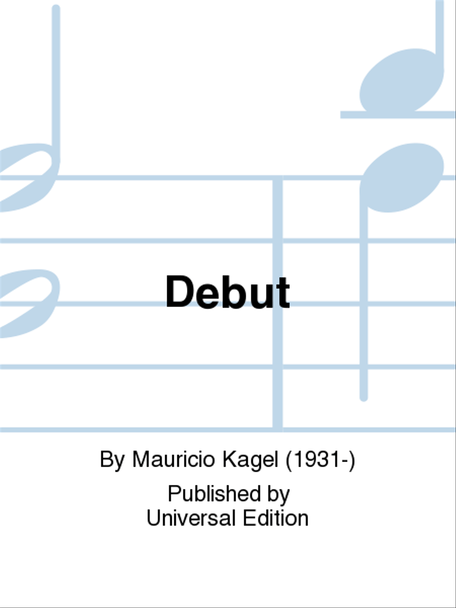 Debut Debut School and Community scores gallery preview page 1