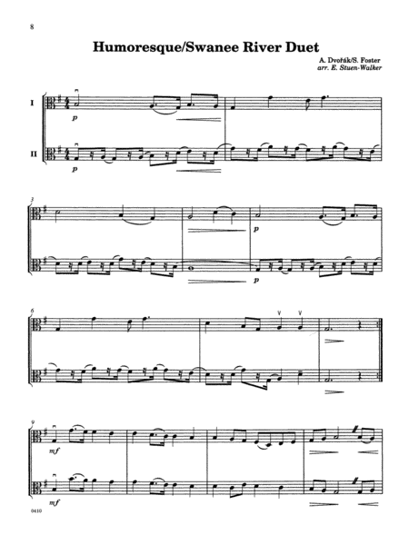 Violas in Concert, Volume 1