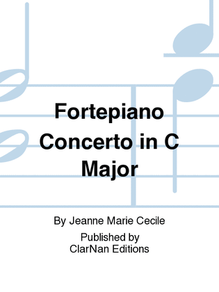 Book cover for Fortepiano Concerto in C Major