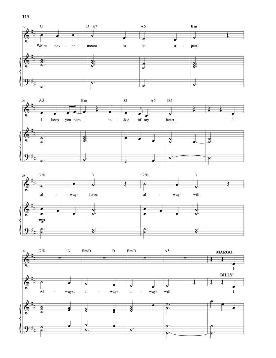Always Will Voice scores gallery preview page 2