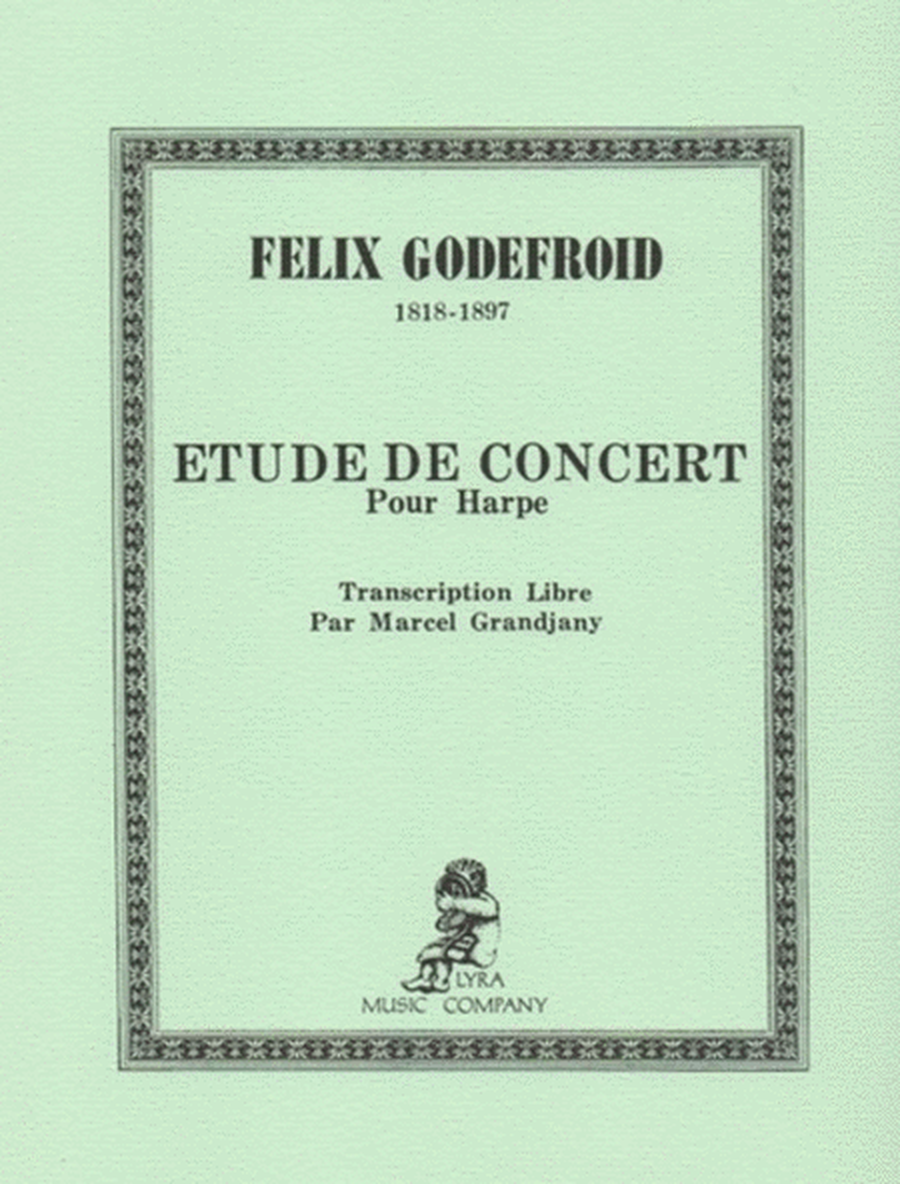 Godefroid - Etude De Concert Op 193 For Harp