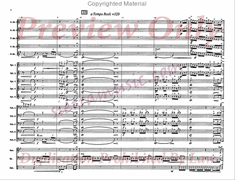 Alone Alone Jazz Ensemble scores gallery preview page 3