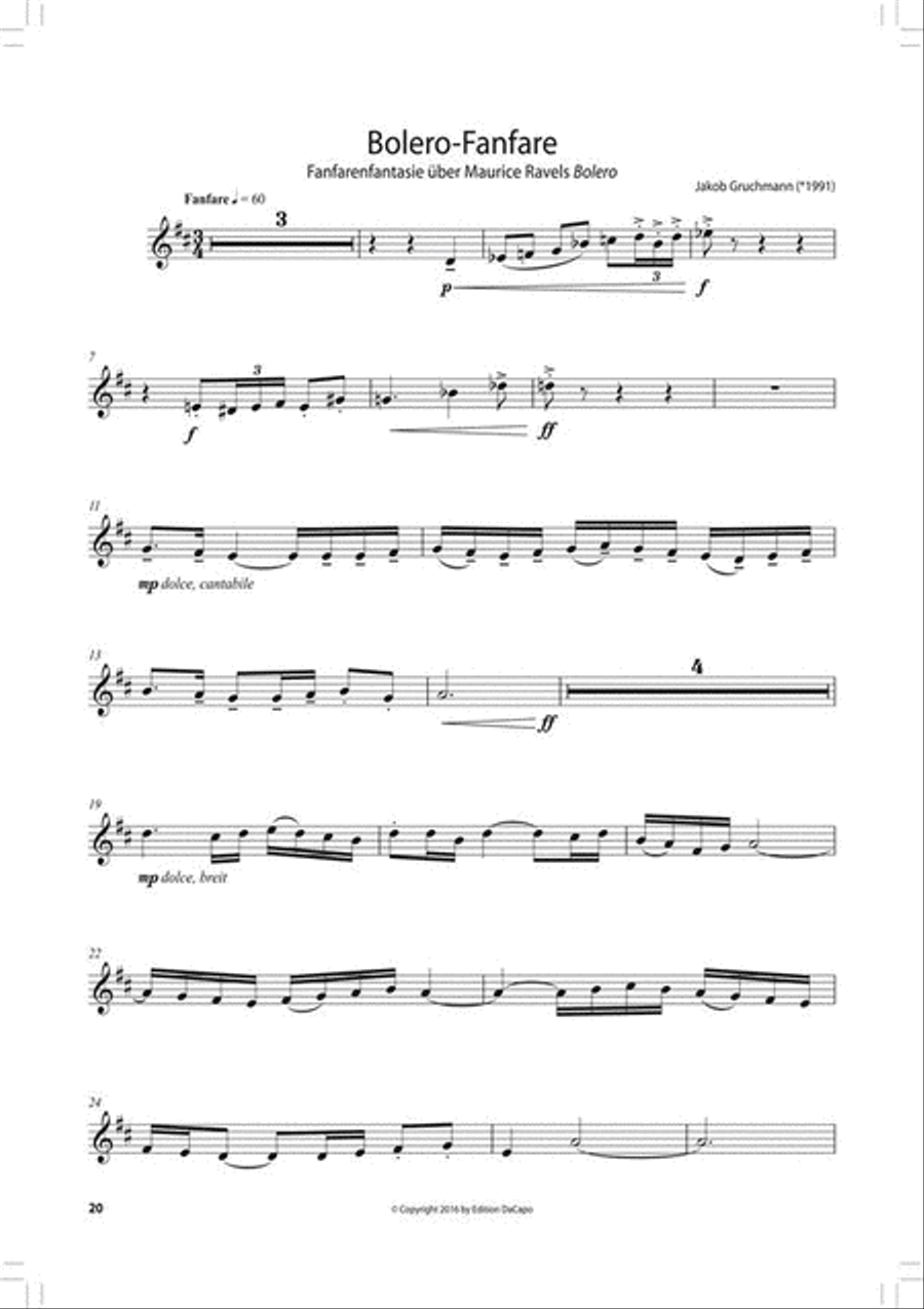 Da Capo Bühnenspaß Bronze - Trompete Trumpet Solo scores gallery preview page 4