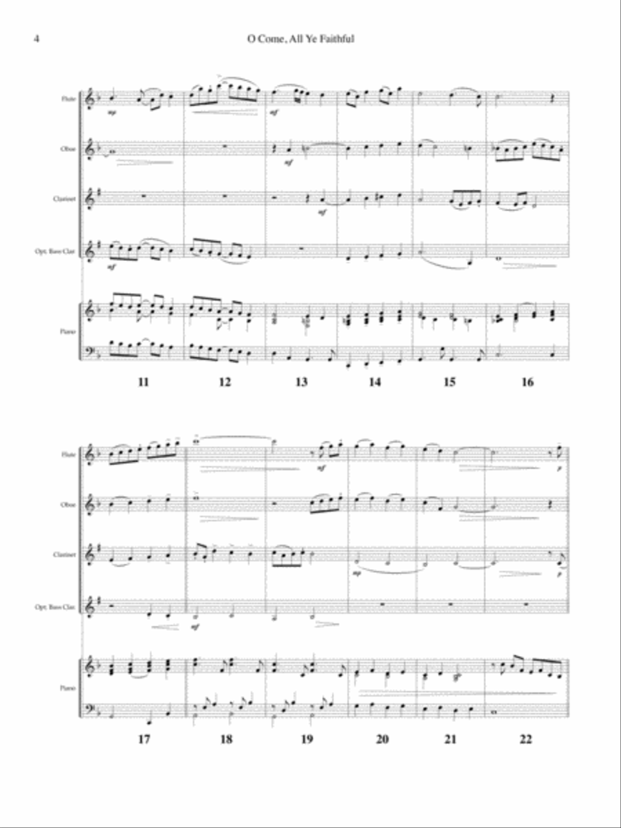 <br>Sheet music extract